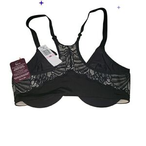 NWT Paramour Racerback Bra 36D